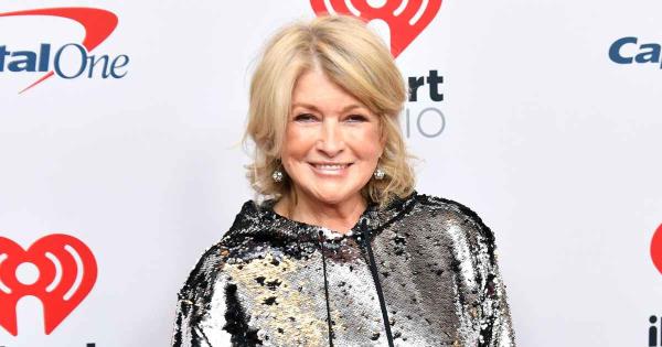 Martha Stewart Takes the Cozy Trend to a New Level in Head-to-Toe Sparkles