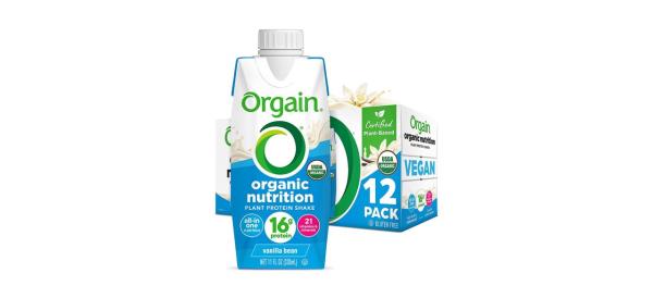 Orgain Organic Nutrition Plant Protein Shake