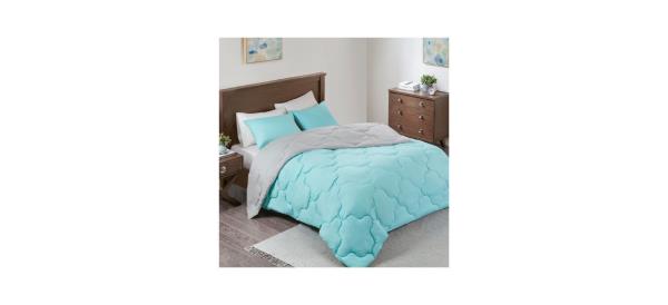 a teal comforter set