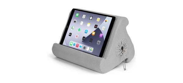 Flippy Tablet Pillow Stand on white background